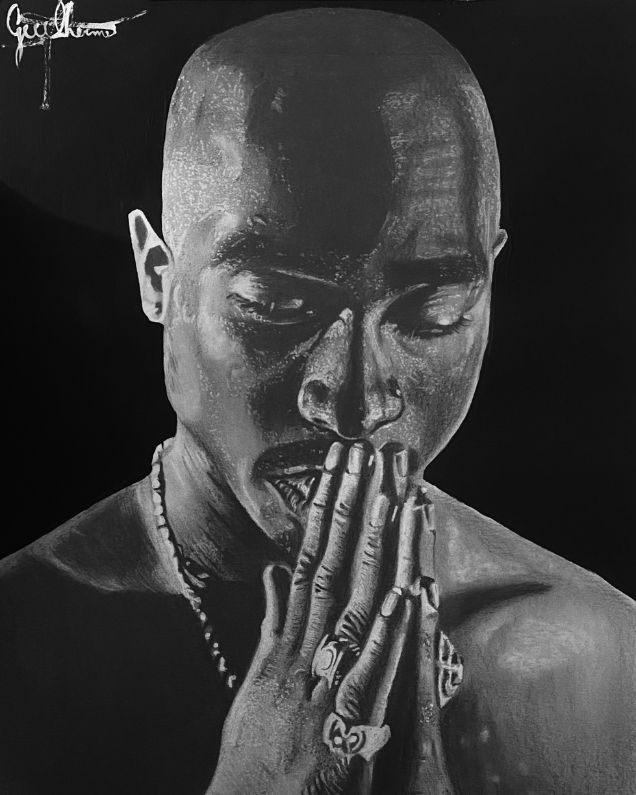 Retrato ícone pintado à mão — CENARTS